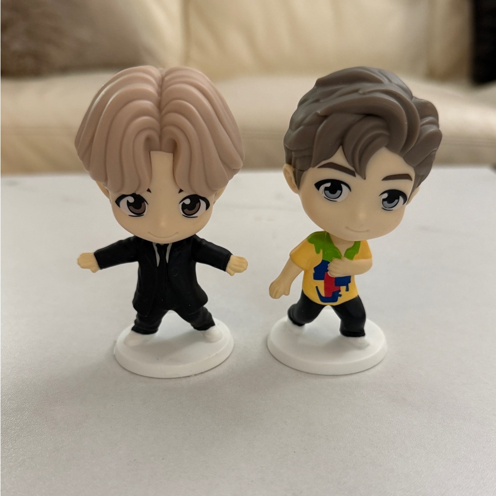 McDonald's BTS Tiny Tan Throwback Jung-kook and RM